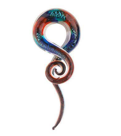 kolczyki spirale